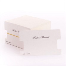 Zero Land Matrixzn Bileklik Kartı (9-10 Cm) - Beyaz