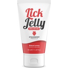 İntimateline Lick Jelly Natural Çilek Aromalı Formül 50 ml Oral Jel