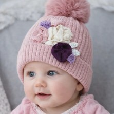Dandini Recors My Baby Kumsal 0 - !8 Ay Kız Bebek Yün Hattuş Bere Şapka