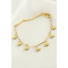 Zero Land Matrixzn Papatya Mineli Bileklik - Sarı