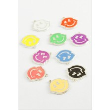 Zero Land Matrixzn Emoji Tek Kulp Mineli Bileklik ve Kolye Ucu Aparatı 1 Adet - Ebruli