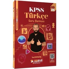 Yediiklim Yayınları 2026 KPSS Atölye Serisi Genel Yetenek Türkçe Tamamı Video Çözümlü Soru Bankası Ciltli Yusuf Bayraktar