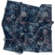 İpekal Ipekal Organik Eşarp Gül Desenli 1002-01