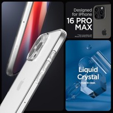 16 Pro Max ile Uyumlu Ince Kılıf Crystal Sararma Karşıtı Duraclear™ Hava Kanalı Teknolojisi™ Askeri Sınıf Koruma Crystal Clear Şeffaf Kapak - ACS07984
