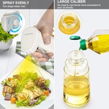 240ML Yağ Zeytinyağı Püskürtücü, Airfryer Sprey Şişesi, Cam Yağ Spreyi, Hava Fritözü Için Yağlık, Barbekü, Salata, Pişirme, Izgara Mutfak Aletleri, Yağdanlık (Sarı)