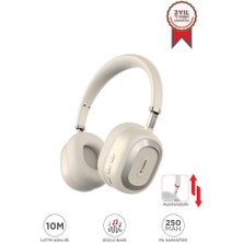 Torima Bluetooth Kulaklık Kulak Üstü Kablosuz Kulaklık HD70 Bej
