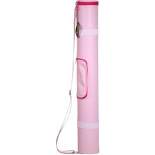 Deri Proje Tüpü Cepli 10,5 cm Pembe