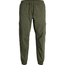 Jack & Jones Jpstkane Dylan Cuffed Cargo Erkek Kanvas Pantolon 12289589