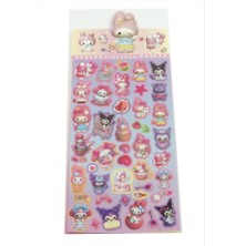 Zero Land Matrixzn Çizgi Film Karakteri Sticker - Pembe