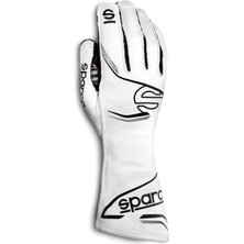 Sparco Arrow+ Fia Onaylı Yarış Eldiveni 9 Numara Beyaz S