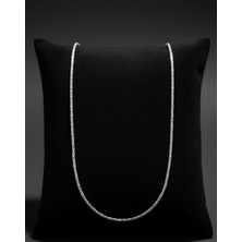 Silver Hunters Kral Gümüş Zincir 925 Ayar Gümüş Kral Zincir Kolye 2.5 mm