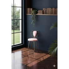 HediSelim Melek Gold Prenses Tasarım Sandalye