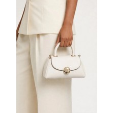 Deri  Görünümlü Şık Çanta