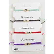 Zero Land Matrixzn Göz Makrome Örgülü Bileklik - Kahverengi