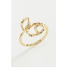 Zero Land Matrixzn Çiçek Metal Yüzük - Gümüş Rengi