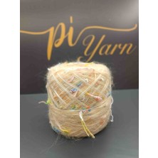 Pi Yarn Moher- Saçaklı Karışım Ip 500GR