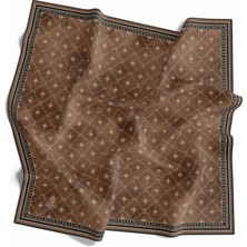 İpekal Ipekal Organik Eşarp Geometrik Desen 1002-07