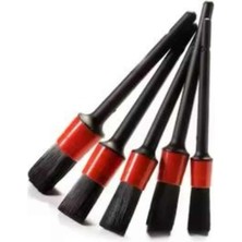 Nuveden Ieg™ 5 Adet Oto Detaylı Temizleyici Araç Içi Temizlik Fırça Seti Koltuk Döşeme Kapı Toz A