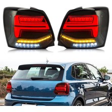 Vw Polo 6c 2015.2017 Q2 Dizayn Smoke Ledli Arka Stop Lambası