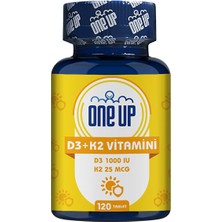 One Up D3 + K2 Vitamini 120 Tablet