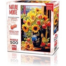 Osense Nessiworld Spring By The Window Puzzle 500 Parça