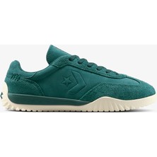 Converse Run Star Trainer Crafted Color Suede Unisex Yeşil Sneaker