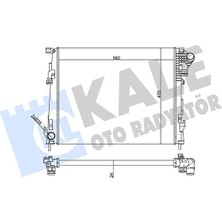 Kale Xmpdby Su Radyatörü Renault Trafic Ii-Opel Vivaro-Nissan Primastar 2.0dci-Cdti 06 mt Mekanik 562X470X24 93854164