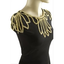 Zero Land Matrixzn Çiçek Omuz Kolyesi - Sarı