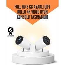 Nuveden Ieg™ 10.000 Oyun Destekli, Çift Kollu 4K Projeksiyon – Hdmı, Usb, Aux, Ethernet Yok