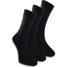 Gülçek 3 Adet Erkek Bambu Lastiği Sıkmayan Diyabetik Çorap