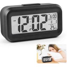 Nuveden Ieg™ Dijital Işıklı Alarmlı Çalışma Masası Ekran Pilli Çalar Saat