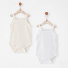 Andywawa Bebek Body 2 Pcs Tank Body Jacquard Specıal Modal