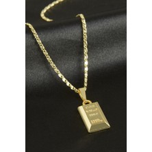 Zero Land Matrixzn Külçe Şekilli Uçlu Kolye - Sarı