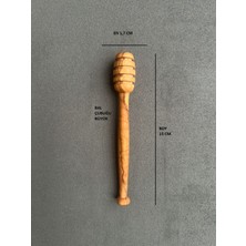 Avanterra Zeytin Ağacından El Emeği Bal Çubuğu Büyük (Adet Fiyatıdır)