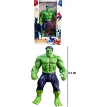 Brother Toys Işıklı Eklemleri Hareketli Kaliteli 17 Cm. Hulk Figür Oyuncak