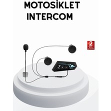 Nuveden Ieg™ BT22 Kablosuz Kask Kulaklığı – Bluetooth 5.0 Intercom Su Geçirmez ve Uzun Ömürlü Bat