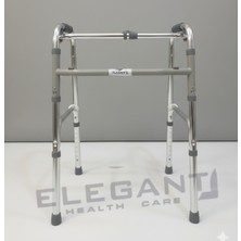 EyluX Shop Ithal Walker Yürüteç Hasta Yaşlı Yürüme Desteği Baston Tutamak Destek 4 Ayaklı Katlanabilir