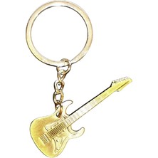 Brahner Elektro Gitar Anahtarlık - Altın