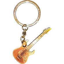 Brahner Elektro Gitar Anahtarlık - Bakır
