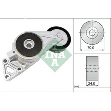 Ina Xmpdby Alternatör Gergi Rulmani Kütüklü T5-Passat-Caddy-Golf4/5-Jetta-Toledo-Leon-Ibiza 1.6-1.8-2.0
