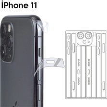 Nuveden Ieg™ Iphone 11 6.1 Hidrojel Hayalet Yan Alt Üst Kamera Kaplama FILM-(5775)