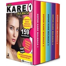 Nexa Süper Kare Bulmaca 5 Kitap - Kutulu Set