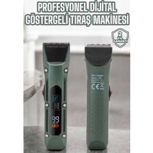 Nuveden Ieg™ Tıraş Makinesi Dijital Göstergeli Turbo Motor Paslanmaz Çelik