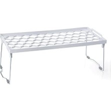 Nexa Plastik Metal Ayaklı Dikdörtgen Mini Raf Düzenleyici Organizer