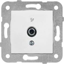 Nexa /mer Beyaz Uydu Prizi F Kon-Sonlu Mekaniz+Düğ