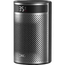 Nexa Dreo Atom 416 Seramik Isıtıcı – 1500W, 2sn Hızlı Isıtma, 1-12 Saat Zamanlama, 34DB Fısıltı Sessizliği, 5-35 °c Ayarlanabilir Sıcaklık, Siyah