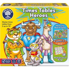 Nexa Orchard Toys Tımes Tables Heroes 6-9 Yaş