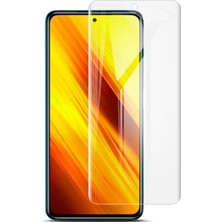 Nuveden Ieg™ Xiaomi Poco X3 Full Kaplama Hidrojel Film Ekran KORUYUCU-(5775)