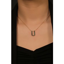 Ü Harf Kolye 22 Ayar A079464