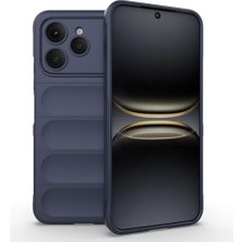 Nexa Spark 40 ile Uyumlu Kılıf Lacivert Kinet Silikon Kapak (Spark 40 ile Uyumlu, Lacivert)